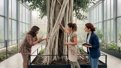 Il Ficus che cresce nell’aria: come nascono le radici aeree e perché l’albero “strangolatore” sorprende